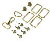 Molly Satchel Hardware Kit - Antique Brass Molly Satchel Hardware Kit - Antique Brass