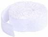 Fold-over Elastic - 3/4" x 2 yds - WHITE Fold-over Elastic - 3/4" x 2 yds - WHITE