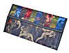 Quilted Wallets: Long Wallet with Checkbook Pattern Quilted Wallets: Long Wallet with Checkbook Pattern