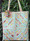 Squared Away Quilted Tote Pattern Squared Away Quilted Tote Pattern